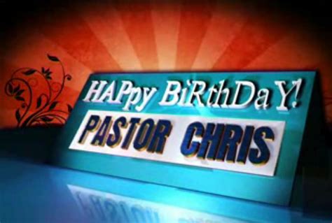 Happy Birthday Pastor Chris Oyakhilome | On December 7, 2009… | Flickr