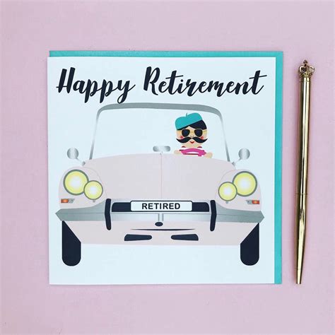 Male Retirement Card Happy Retirement for Men for Him - Etsy