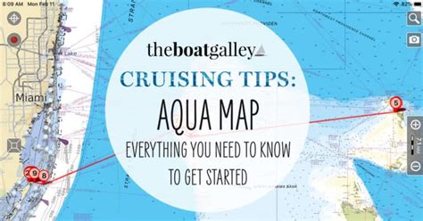 Aqua Map - The Boat Galley