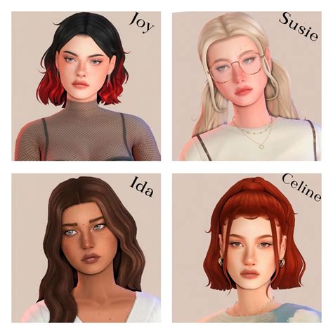 Sim Dump ♡ | Patreon in 2023 | Sims, Sims 4 characters, Sims 4 collections