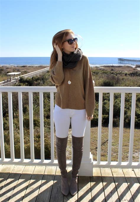 How To Style White Jeans For Winter - Life on Phillips Lane