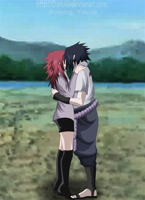 Sasuke and Karin by DarkAlx | Sasuke, Anime naruto, Anime