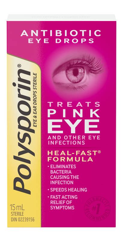 Buy Polysporin Antibiotic Eye Drops for Pink Eye at Well.ca | Free Shipping $35+ in Canada