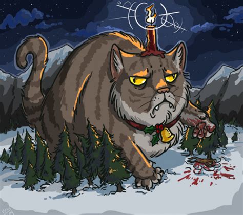 The Yule Cat - Iceland's Terrifying Christmas Folklore