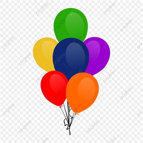 Balon Vector Art PNG, Birthday Party Balon Ulang Tahun, Birthday, Balon, Party PNG Image For ...