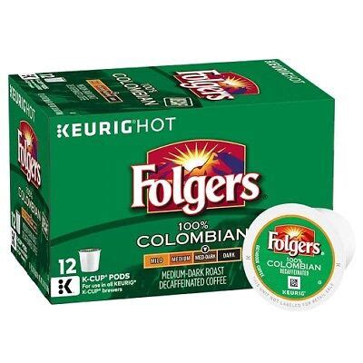 Folgers Coffee Decaf Colombian Keurig K-Cups 25500200422 | eBay