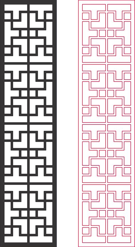 Dxf Pattern Designs 2D Grille Free DXF Vectors File | Vectors File