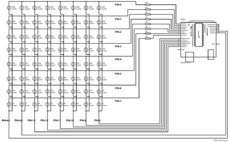 Scrolling Text Display on 8x8 LED Matrix using Arduino