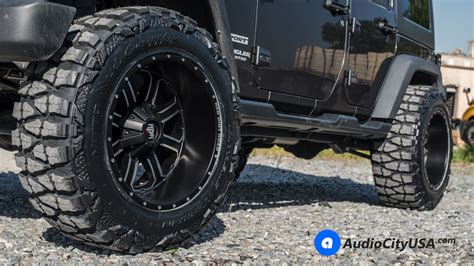 2017 Jeep Wrangler JK | 35x12.5x20 Nitto Mud Grapplers Tires | 20x12 ...