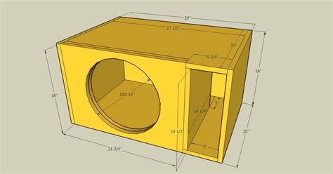 THE ORRONOCO AUDIO DIY: Bigger Sub-woofer Box For Lower Freq Bass Response