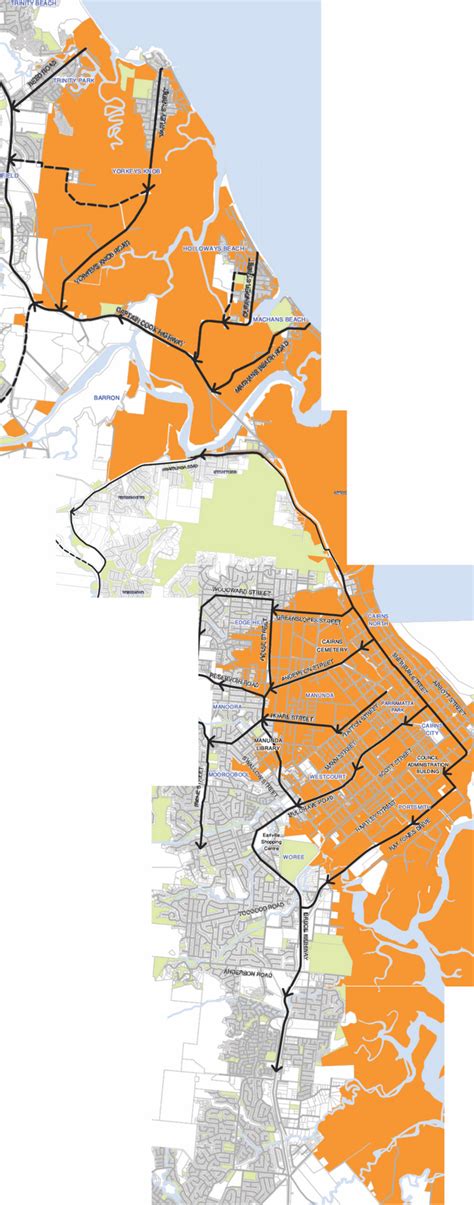 Evacuation Maps for Cairns