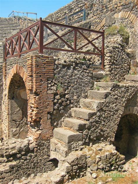 Pompeii Gladiator Arena Photograph by John Malone