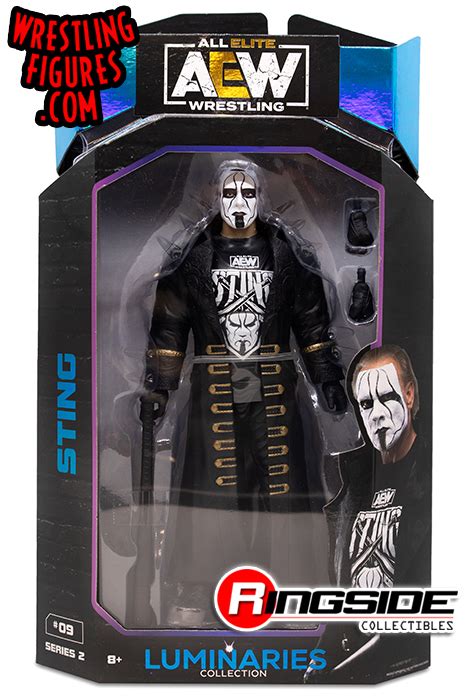 Sting - AEW Unmatched Series 2 Toy Wrestling Action Figure by Jazwares!