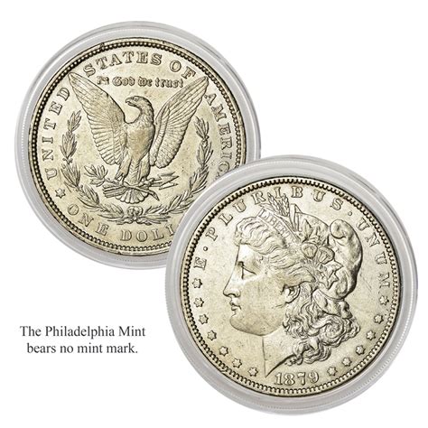 1879 Morgan Silver Dollar - Philadelphia Mint - Circulated