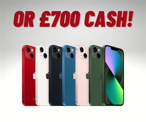 I Phone 13 128gb OR £700 CASH! – Breeze Competitions