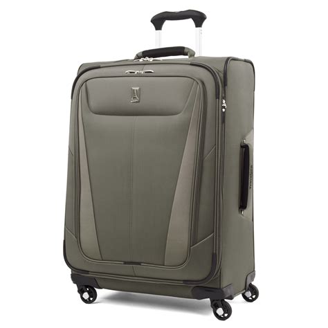 Travelpro Maxlite 5 25" Expandable Checked Spinner Luggage Slate Green ...