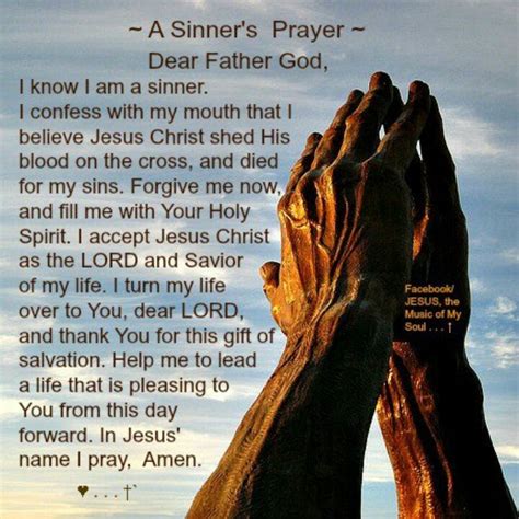 Amen!! And, Thank you!! | Sinners prayer, Prayers, Inspirational prayers