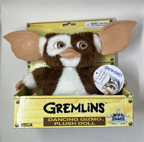 🔥 NEW Gremlins 7" Singing & Dancing GIZMO Plush Doll with Sound Stuffed NECA | #4604044527