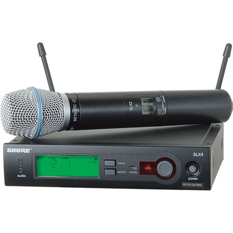 Shure SLX Series Wireless Microphone System SLX24/BETA87C-H5 B&H