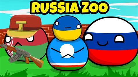 Russia Zoo Countryballs | BlageusDown