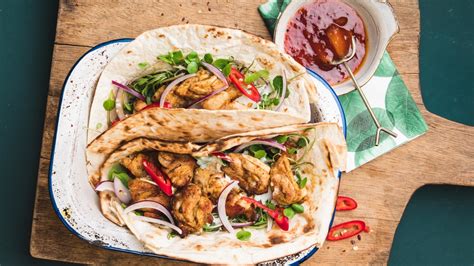 Chicken Roti Wrap Recipe | Roccbox Recipes | Gozney