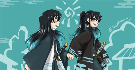 Muichiro Tokito, Demon Slayer: Kimetsu no Yaiba, Yuichiro Tokito / The twin hashiras - pixiv