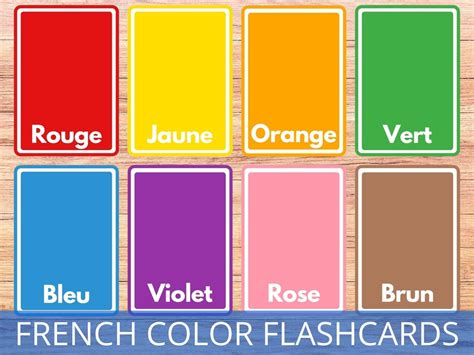 Learning Colors Flashcards Printable Flashcards for Toddlers - Etsy