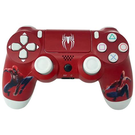 Buy DualShock 4 PS4 Wireless Controller Marvel Spider-Man Edition at ...