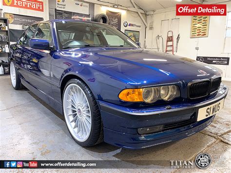 BMW E38 740i ON 21" ALPINA WHEELS - Offset Detailing