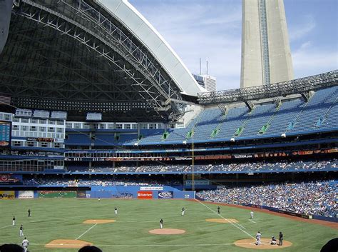 Rogers Centre, TOR Major League Baseball Stadiums, Mlb Stadiums ...