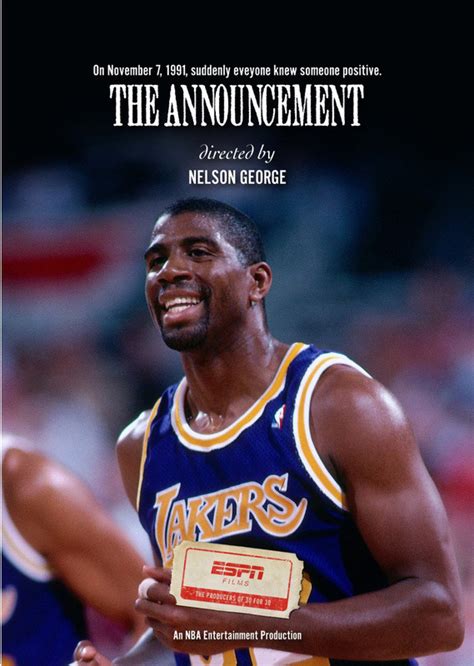 Traducción de Magic Johnson: The Announcement (Magic Johnson da la cara)