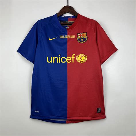 Barcelona 2009 Champions League Final Retro Jersey - Club Jerseys