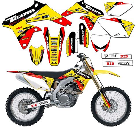 1999-2000 SUZUKI RM 125 GRAPHICS KIT DECALS DIRTBIKE MX RM125 DECO MOTOCROSS | eBay