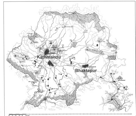 Map of Kathmandu Valley Nepal | Joao Leitao TRAVEL