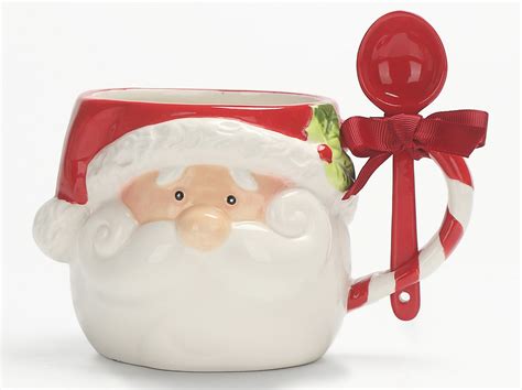 Holiday time Santa Mug with Spoon | Walmart Canada