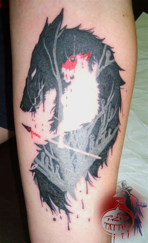 PRINCESS MONONOKE by HIGHTRIP on DeviantArt | Princess mononoke tattoo, Tattoo designs, Sleeve ...