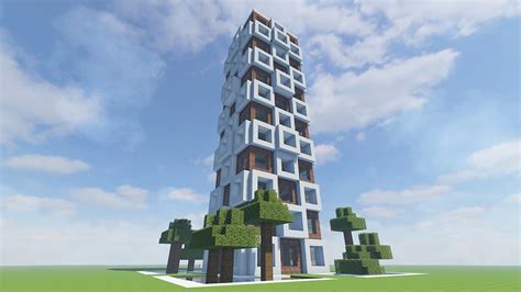 Minecraft Modern Tower