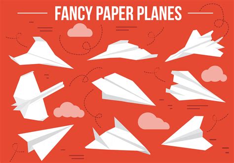 Paper Planes Vector 110049 Vector Art at Vecteezy