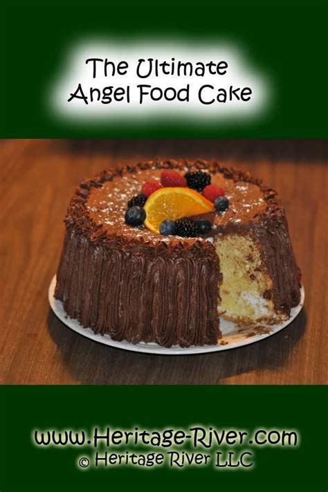 The Ultimate Angel Food Cake | Food, Cake recipes, Cake