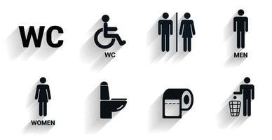 Toilet Sign Vector Art, Icons, and Graphics for Free Download