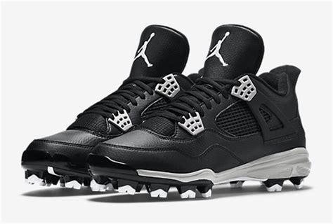 Both Air Jordan 4 "Oreo" Baseball Cleats Restocked - Air Jordans ...