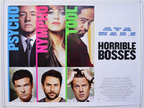 Horrible Bosses - Original Cinema Movie Poster From pastposters.com British Quad Posters and US ...