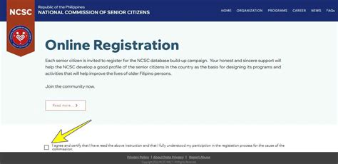 NCSC Online: How to Register National Commission of Senior Citizens - The Pinoy OFW