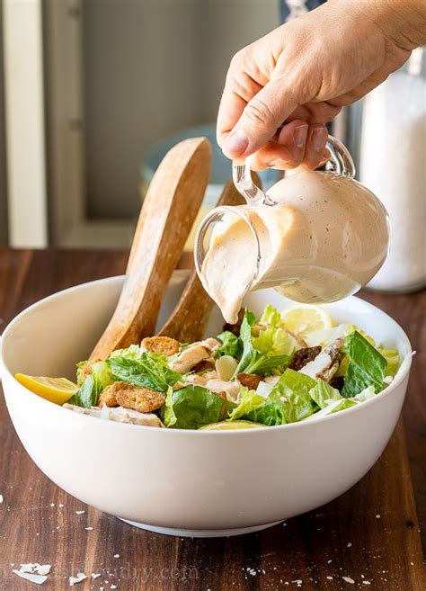 Homemade Caesar Salad Dressing | I Wash You Dry