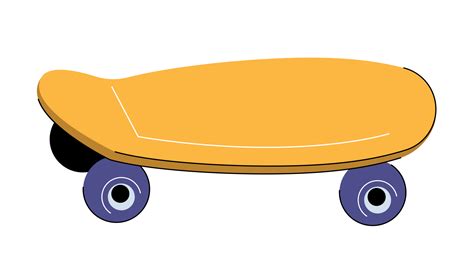 skateboard cartoon illustration 17744873 PNG