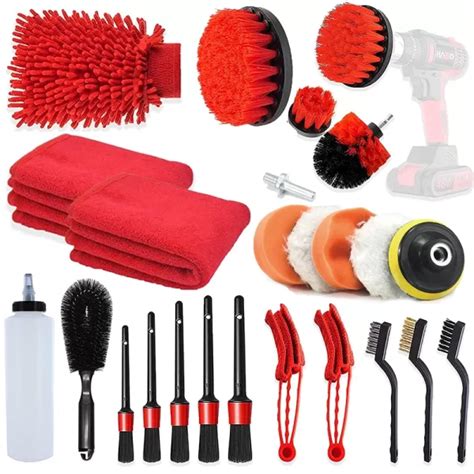 Auto Detailing Tool Kit Detailing Set Drill Brush Kit - AutoMods