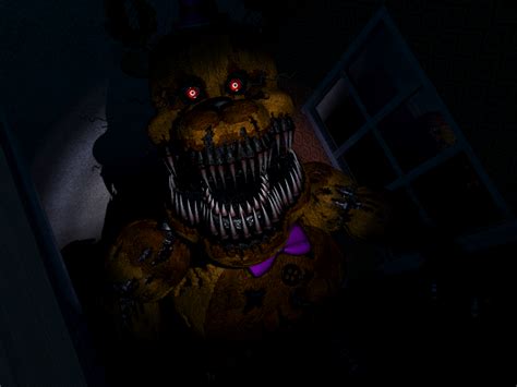 Fredbear in Night 5?!? by NightmareBear87 on DeviantArt