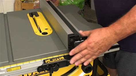 DeWalt® 10” Jobsite Table Saw - YouTube