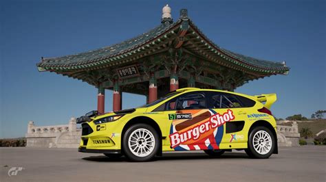 Burger Shot World Rally Team Ford Focus Livery