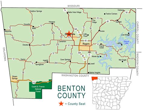 Map Of Benton County Arkansas | Hot Sex Picture